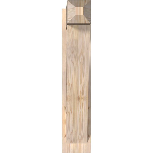 Traditional Craftsman Smooth Outlooker, Douglas Fir, 7 1/2W X 26D X 38H